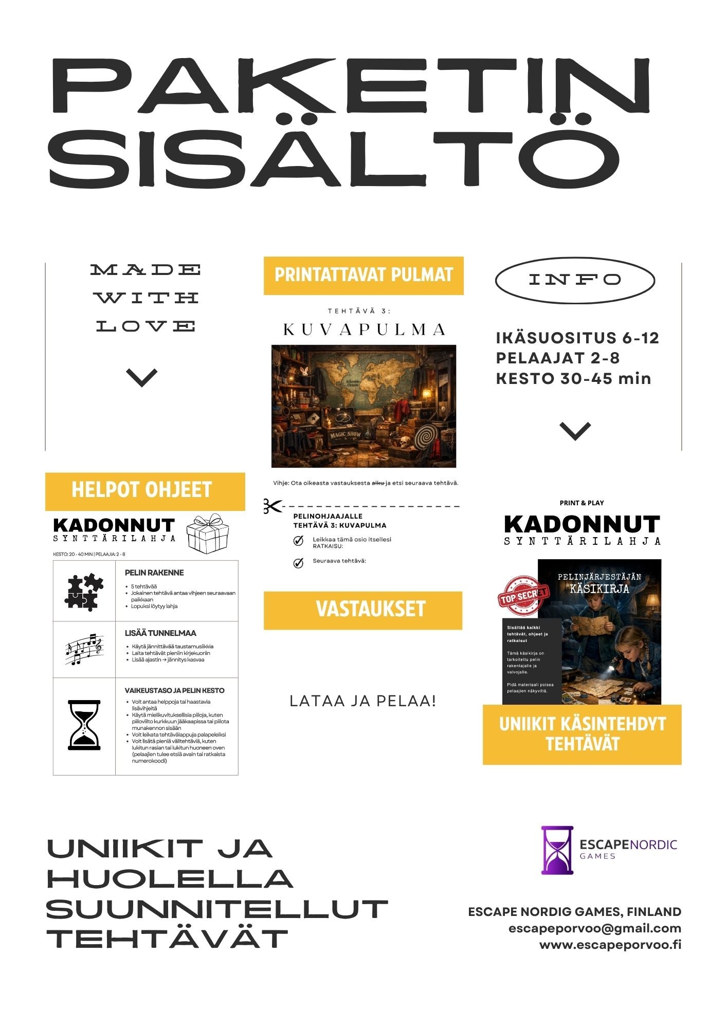 Bundle - 3 peliä edullisemmin yhdessä paketissa!