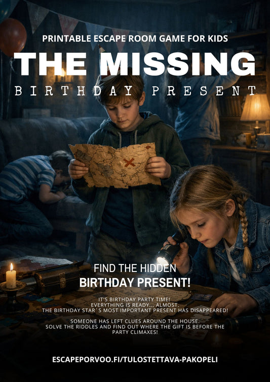 The Missing Birthday Present - In english